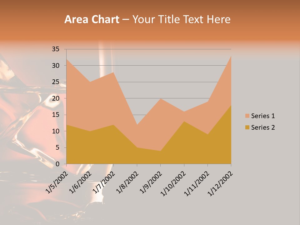Horizontal Cool On The Rocks PowerPoint Template