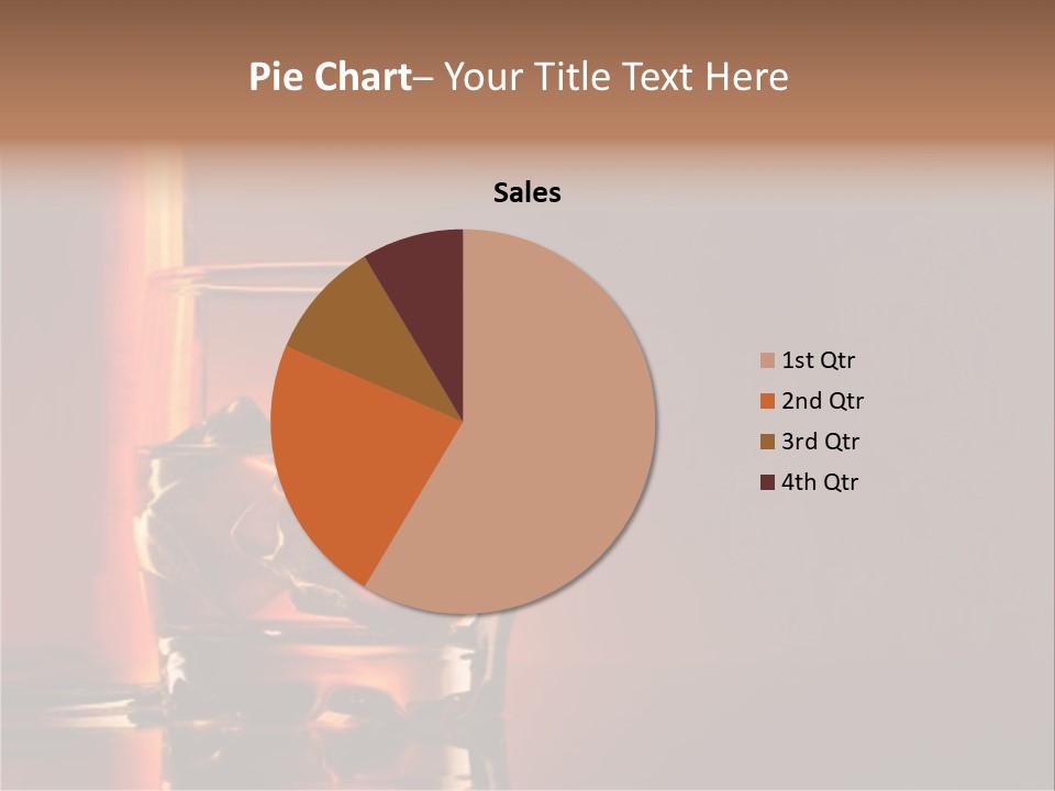 Scotch Whisky Glas PowerPoint Template