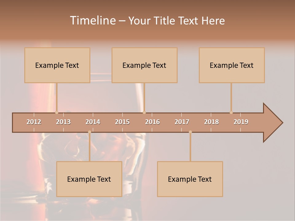 Scotch Whisky Glas PowerPoint Template