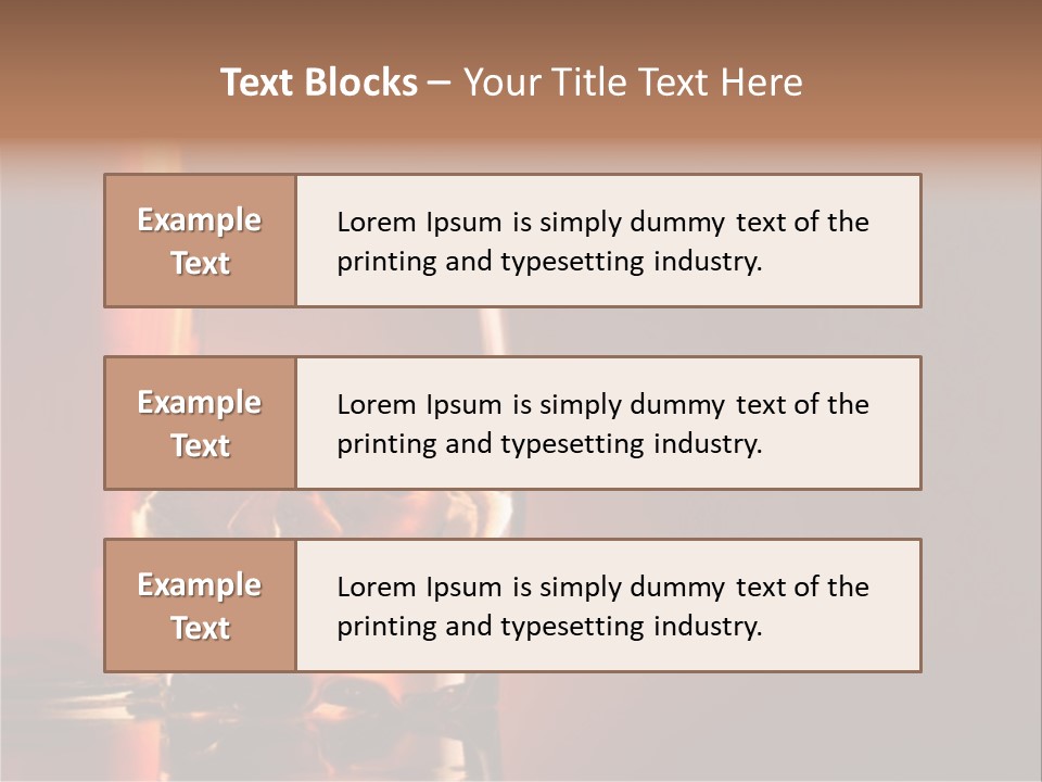 Scotch Whisky Glas PowerPoint Template