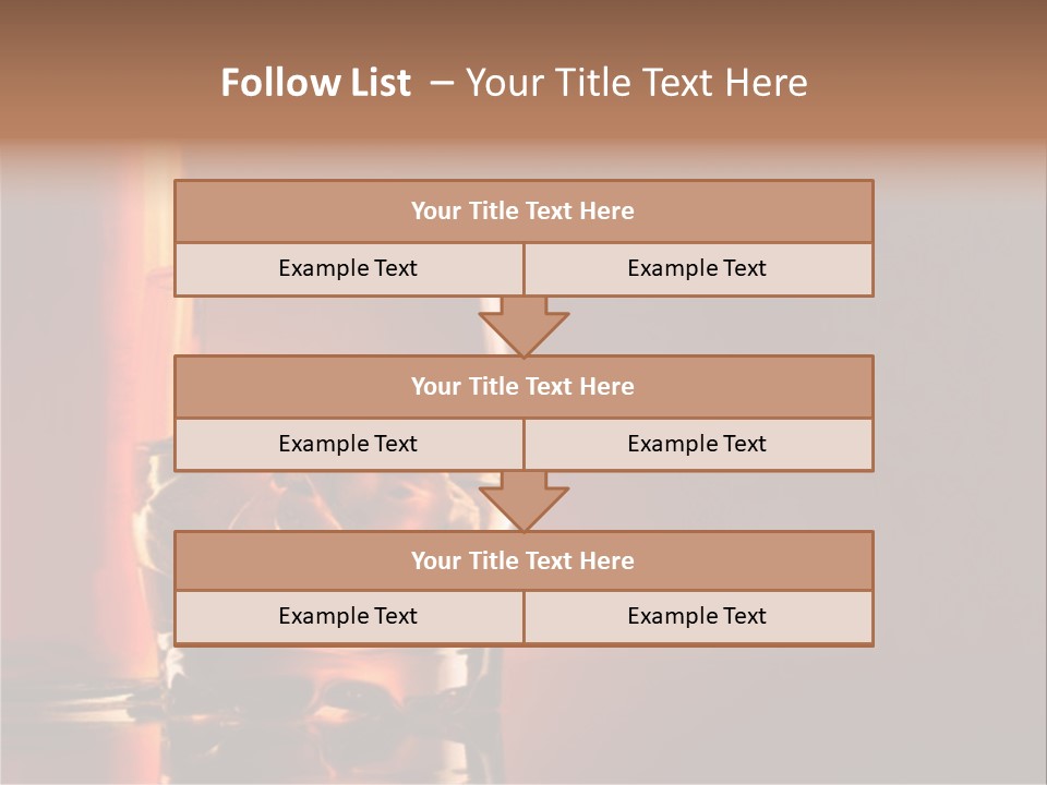 Scotch Whisky Glas PowerPoint Template