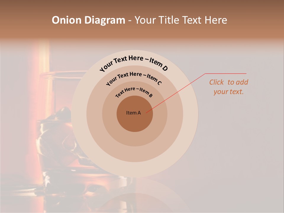 Scotch Whisky Glas PowerPoint Template
