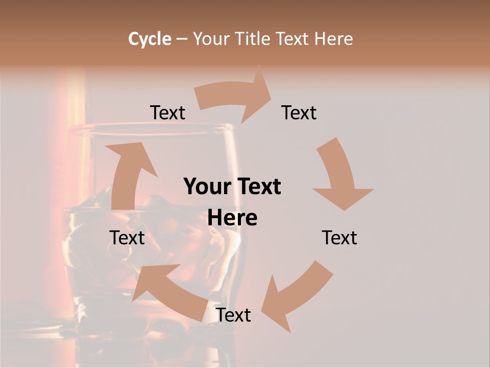 Scotch Whisky Glas PowerPoint Template