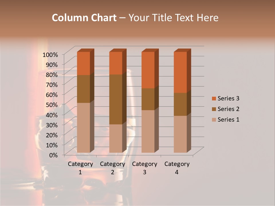 Scotch Whisky Glas PowerPoint Template