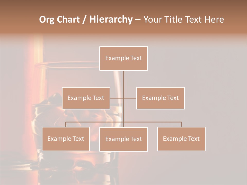 Scotch Whisky Glas PowerPoint Template