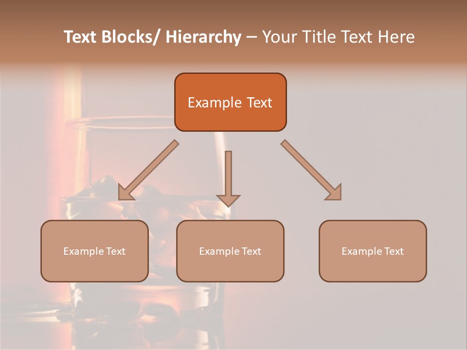 Scotch Whisky Glas PowerPoint Template