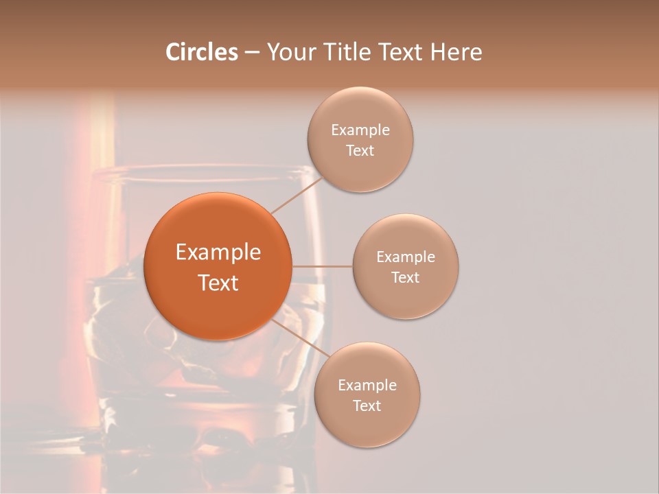 Scotch Whisky Glas PowerPoint Template