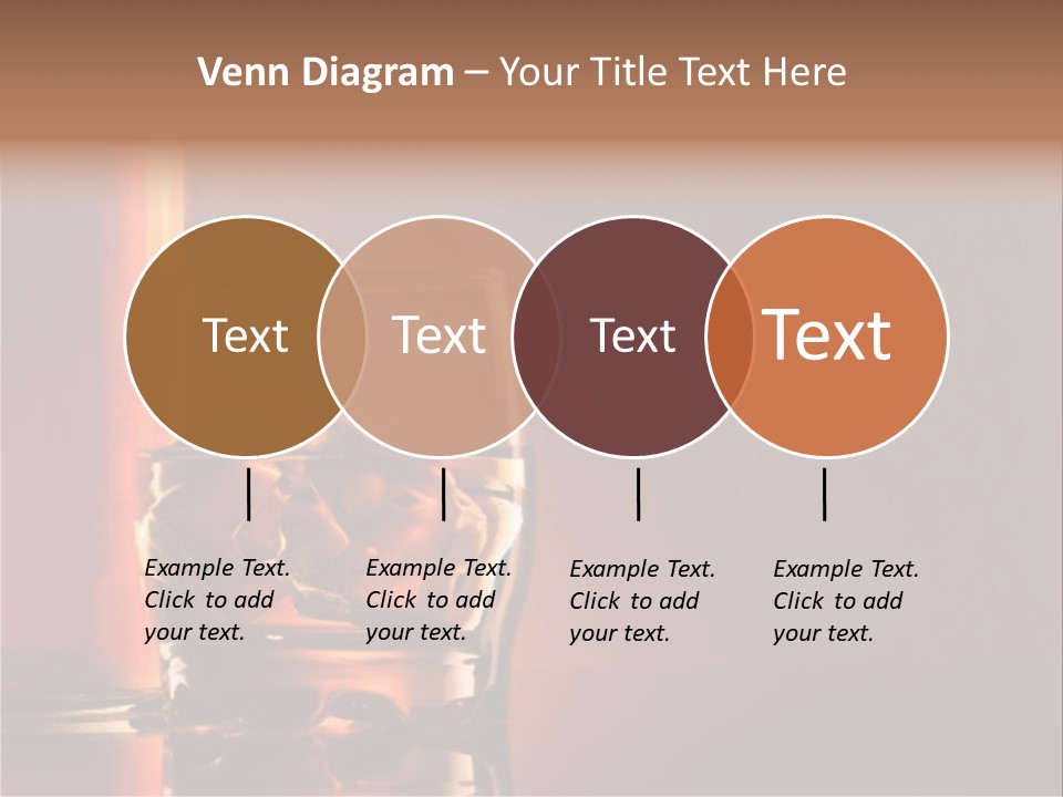 Scotch Whisky Glas PowerPoint Template