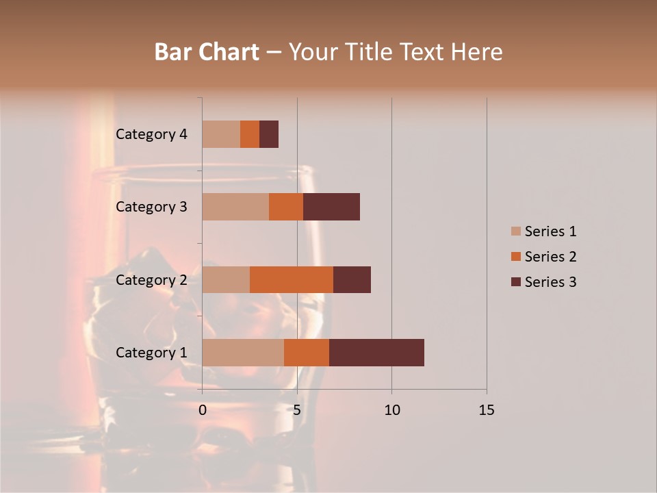 Scotch Whisky Glas PowerPoint Template