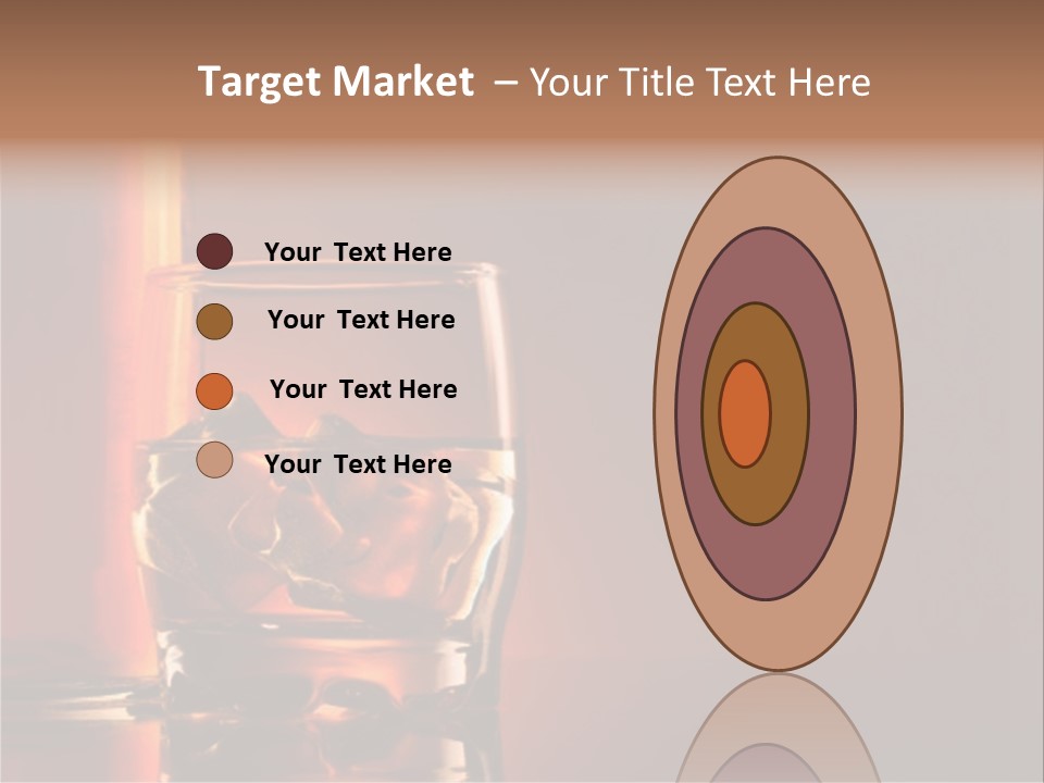 Scotch Whisky Glas PowerPoint Template