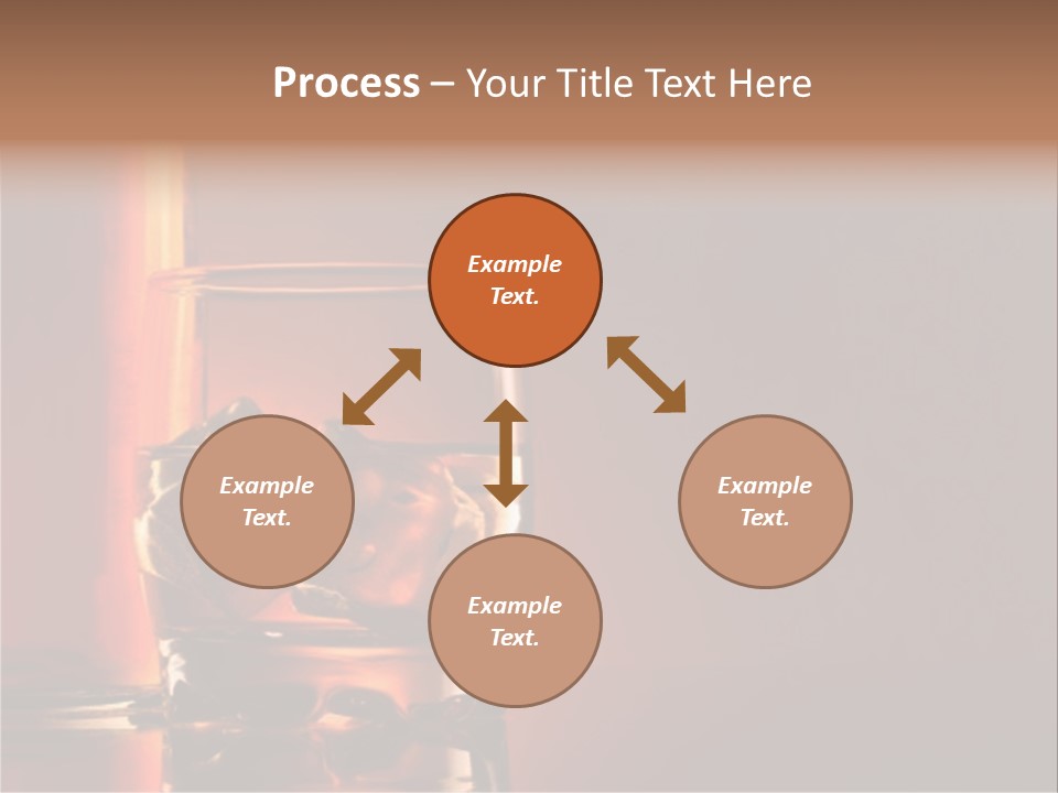 Scotch Whisky Glas PowerPoint Template