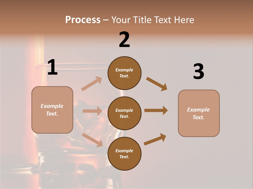 Scotch Whisky Glas PowerPoint Template
