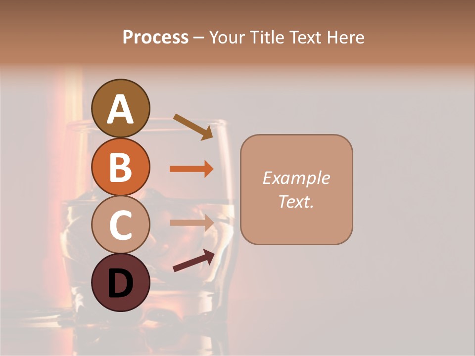 Scotch Whisky Glas PowerPoint Template