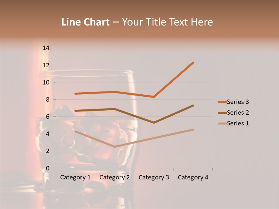 Scotch Whisky Glas PowerPoint Template