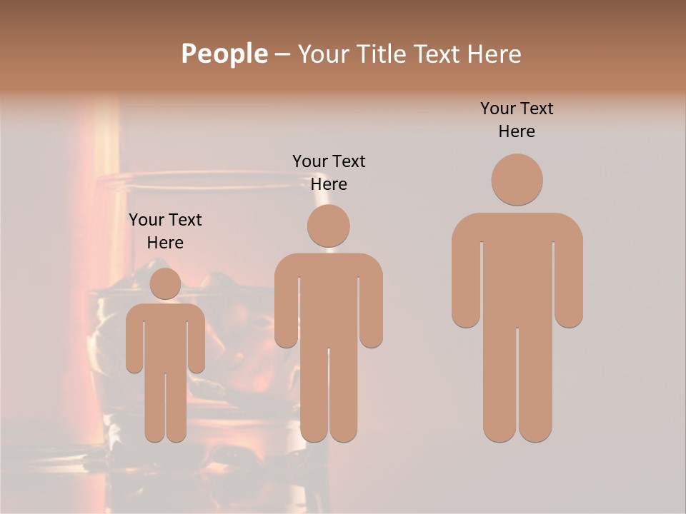 Scotch Whisky Glas PowerPoint Template