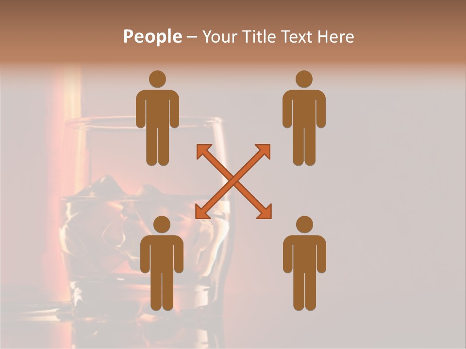 Scotch Whisky Glas PowerPoint Template