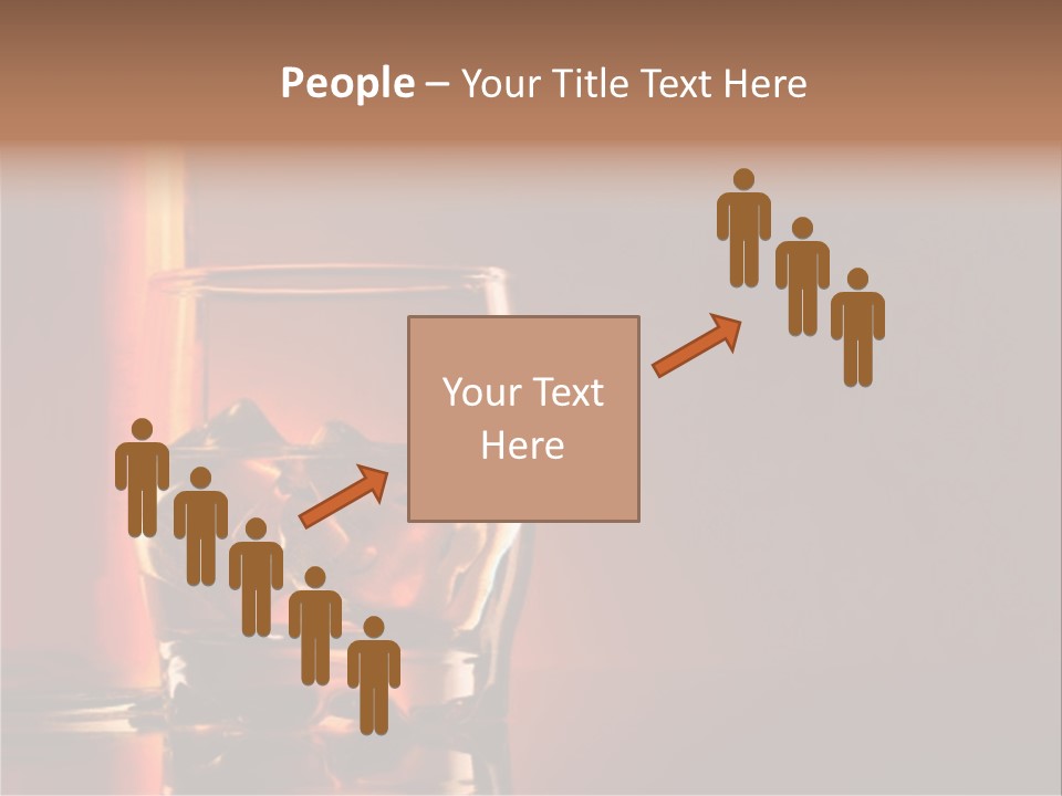 Scotch Whisky Glas PowerPoint Template