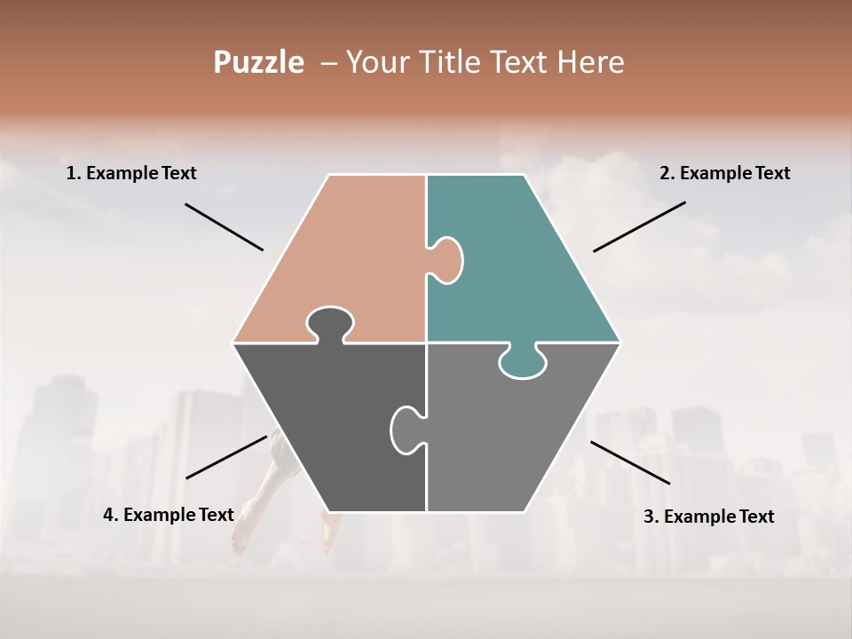 York Dancer Street PowerPoint Template