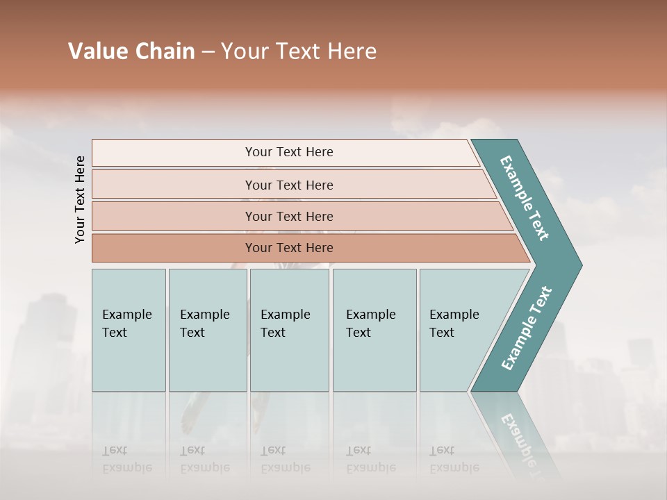 York Dancer Street PowerPoint Template