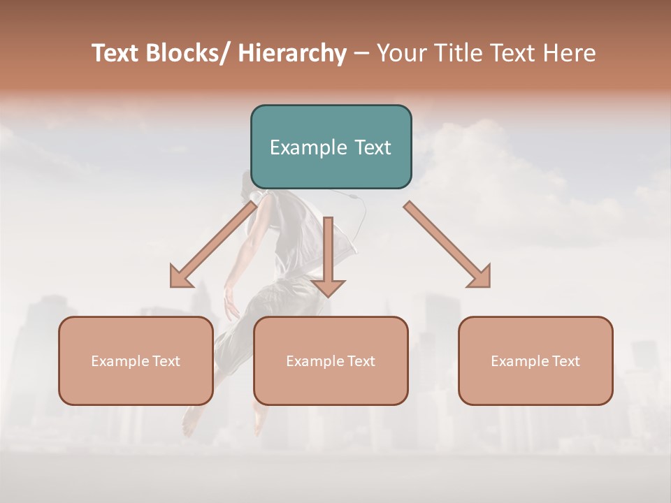 York Dancer Street PowerPoint Template