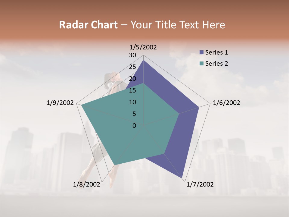 York Dancer Street PowerPoint Template