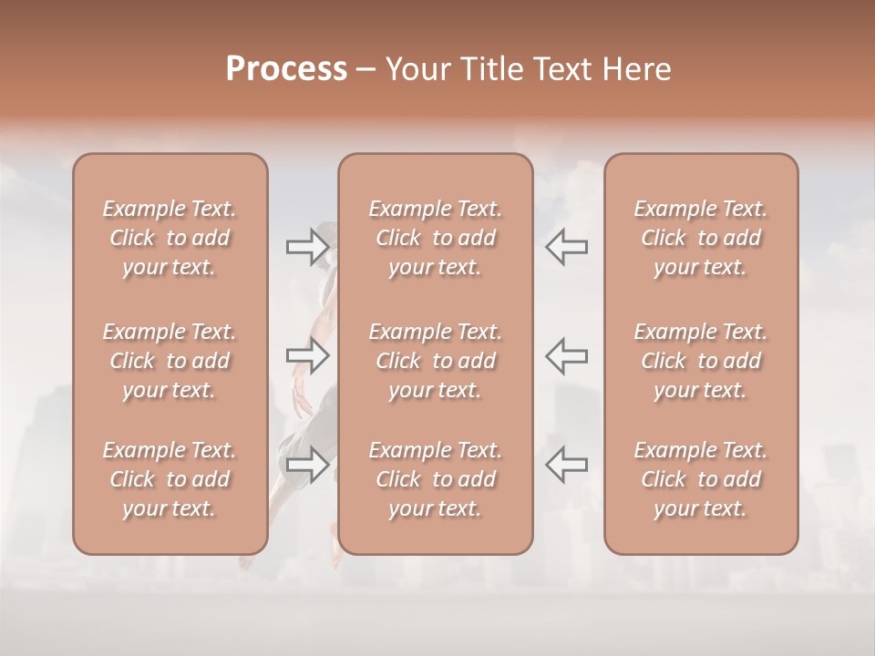 York Dancer Street PowerPoint Template