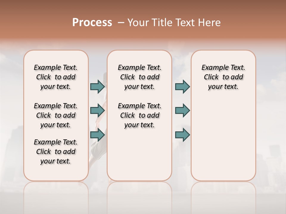 York Dancer Street PowerPoint Template