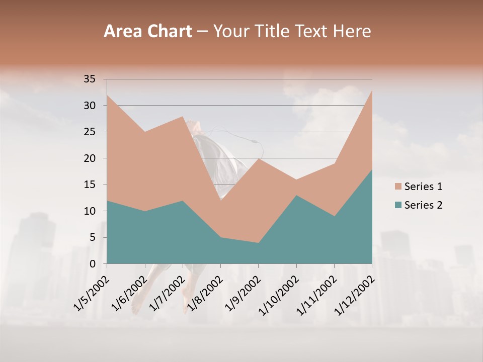 York Dancer Street PowerPoint Template