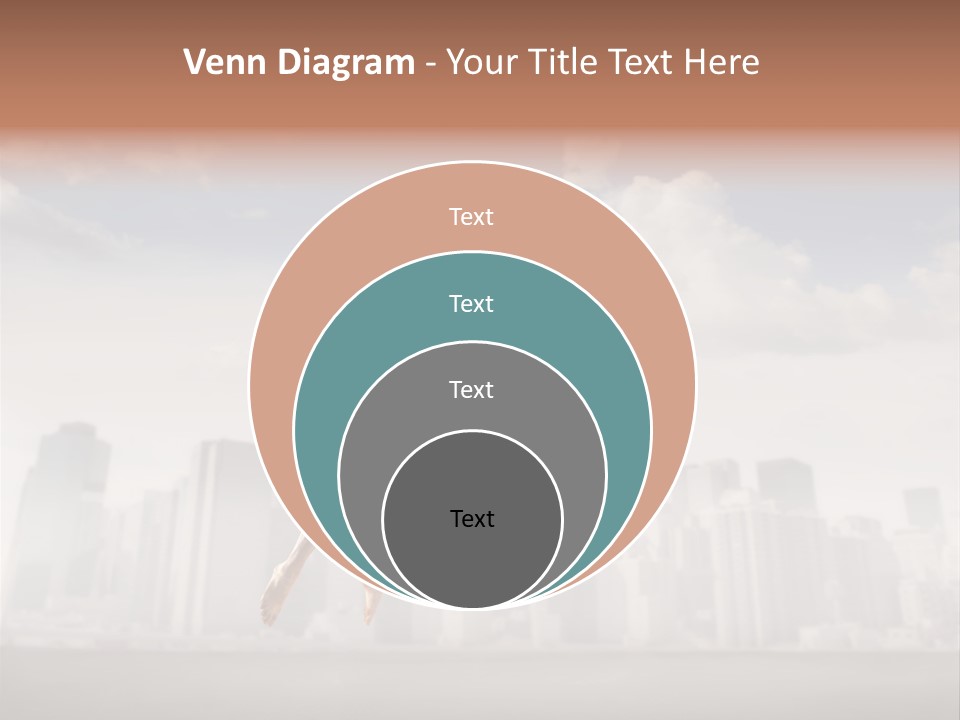 York Dancer Street PowerPoint Template