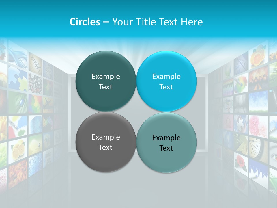 Web Movie Computer PowerPoint Template