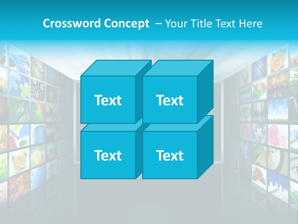 Web Movie Computer PowerPoint Template