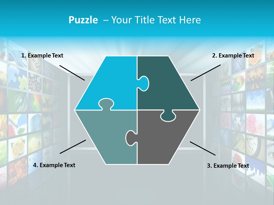 Web Movie Computer PowerPoint Template