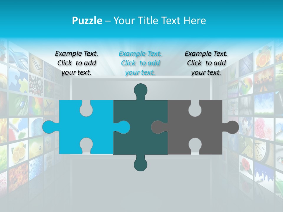 Web Movie Computer PowerPoint Template