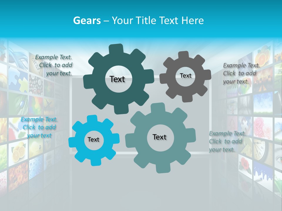 Web Movie Computer PowerPoint Template