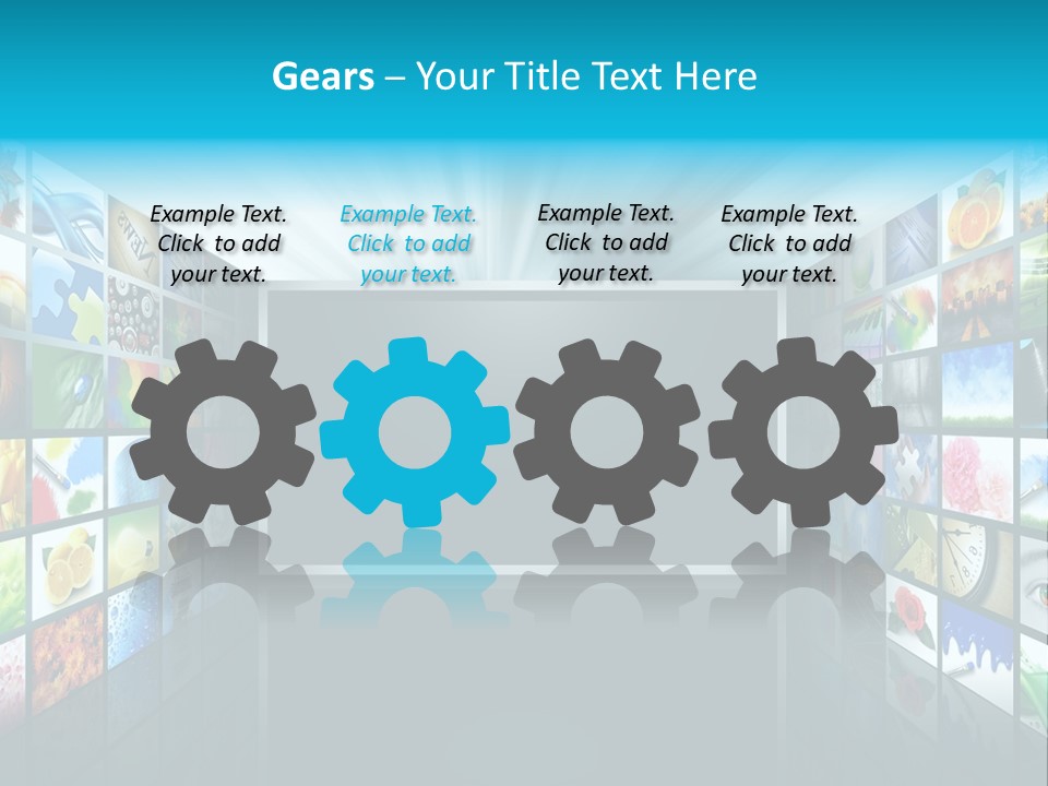 Web Movie Computer PowerPoint Template