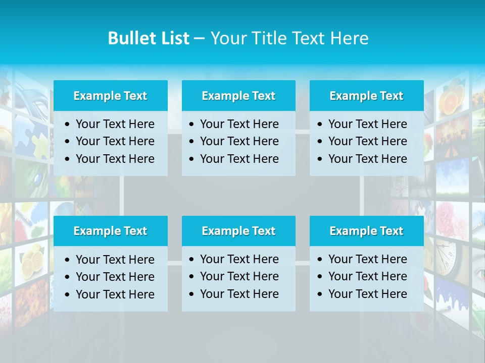 Web Movie Computer PowerPoint Template