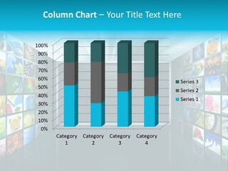 Web Movie Computer PowerPoint Template