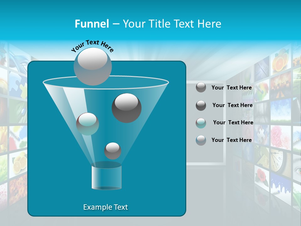 Web Movie Computer PowerPoint Template