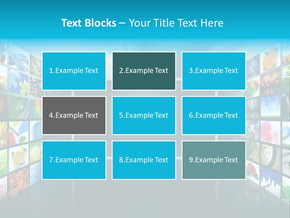 Web Movie Computer PowerPoint Template