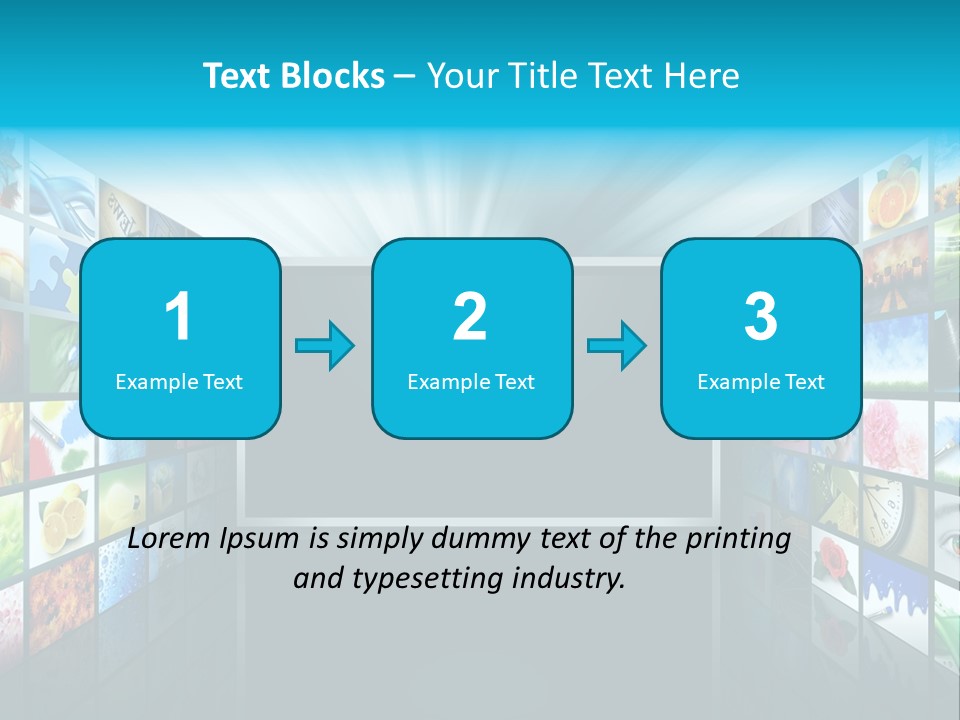 Web Movie Computer PowerPoint Template