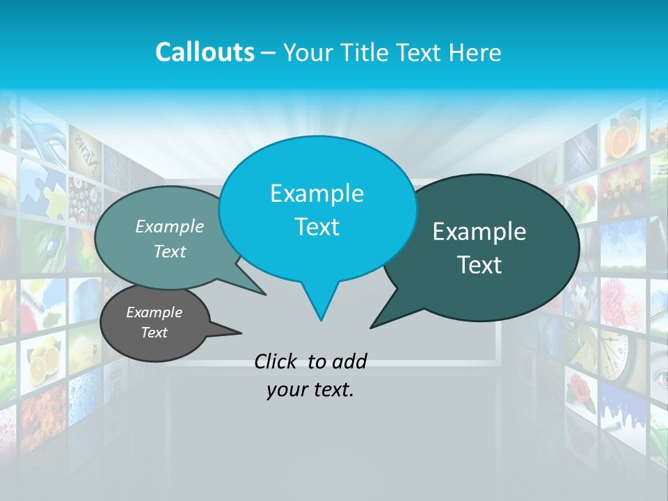 Web Movie Computer PowerPoint Template