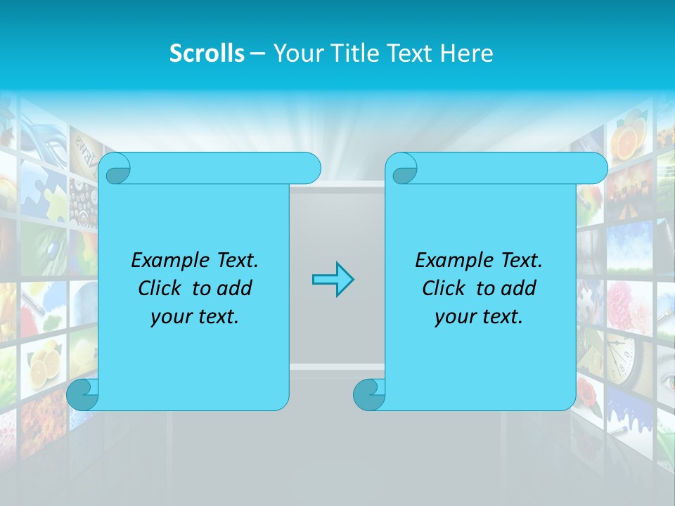Web Movie Computer PowerPoint Template