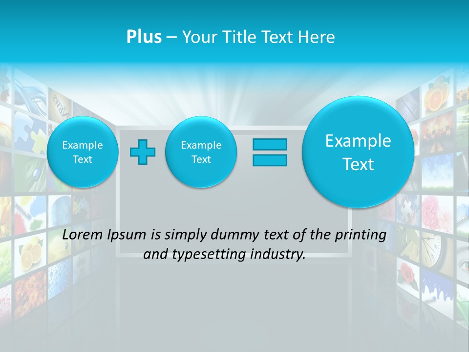 Web Movie Computer PowerPoint Template