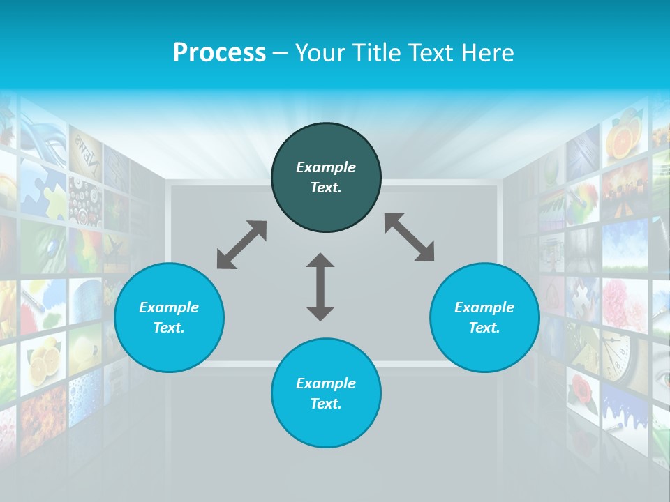 Web Movie Computer PowerPoint Template