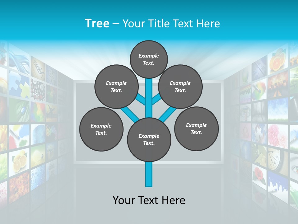 Web Movie Computer PowerPoint Template
