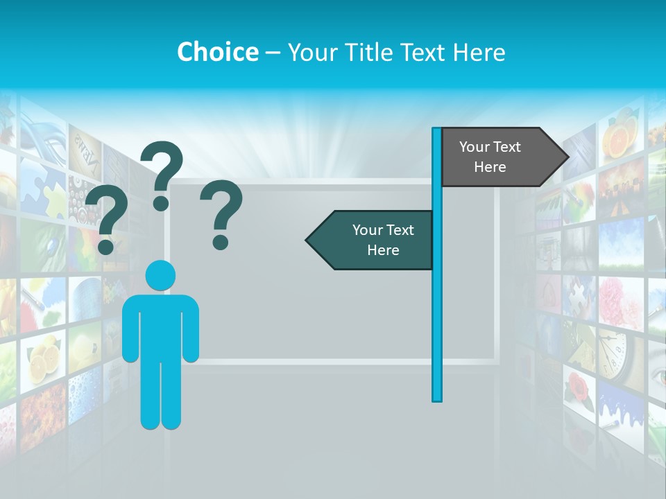 Web Movie Computer PowerPoint Template