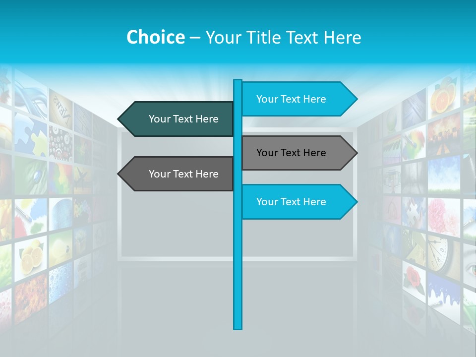 Web Movie Computer PowerPoint Template