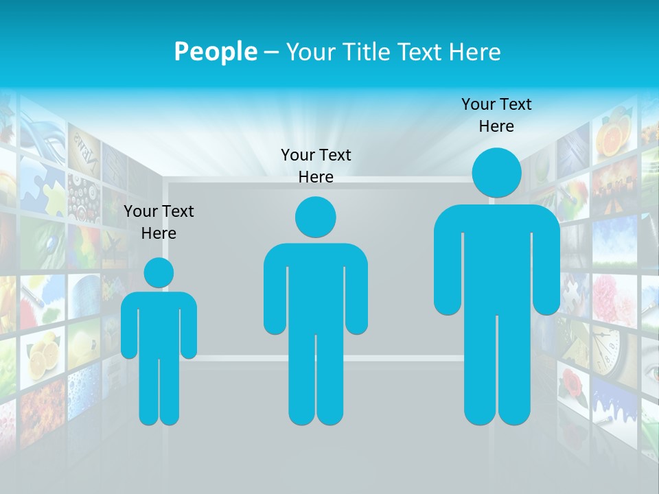 Web Movie Computer PowerPoint Template