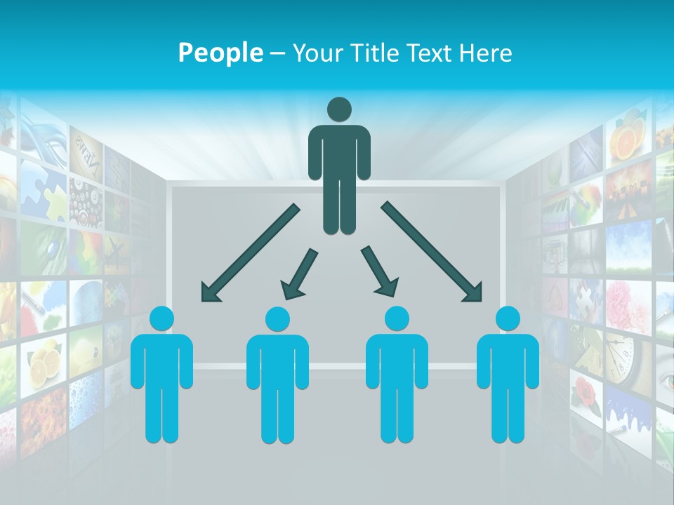 Web Movie Computer PowerPoint Template