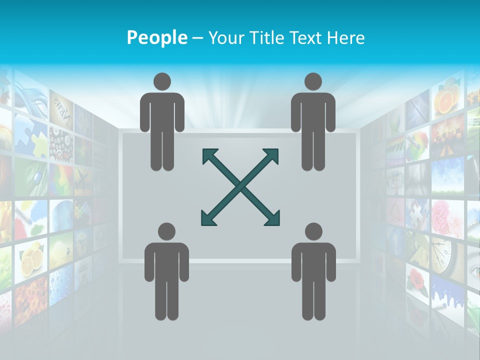 Web Movie Computer PowerPoint Template